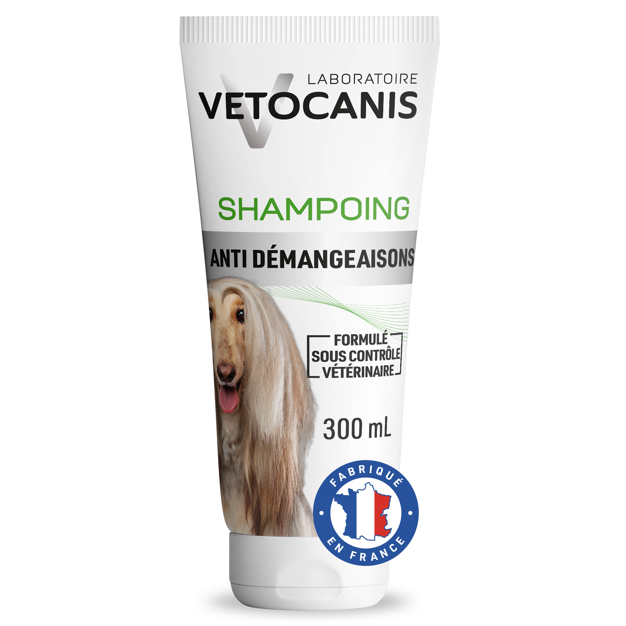 Shampoing Professionnel Anti-Démangeaisons pour Chien vetocanis