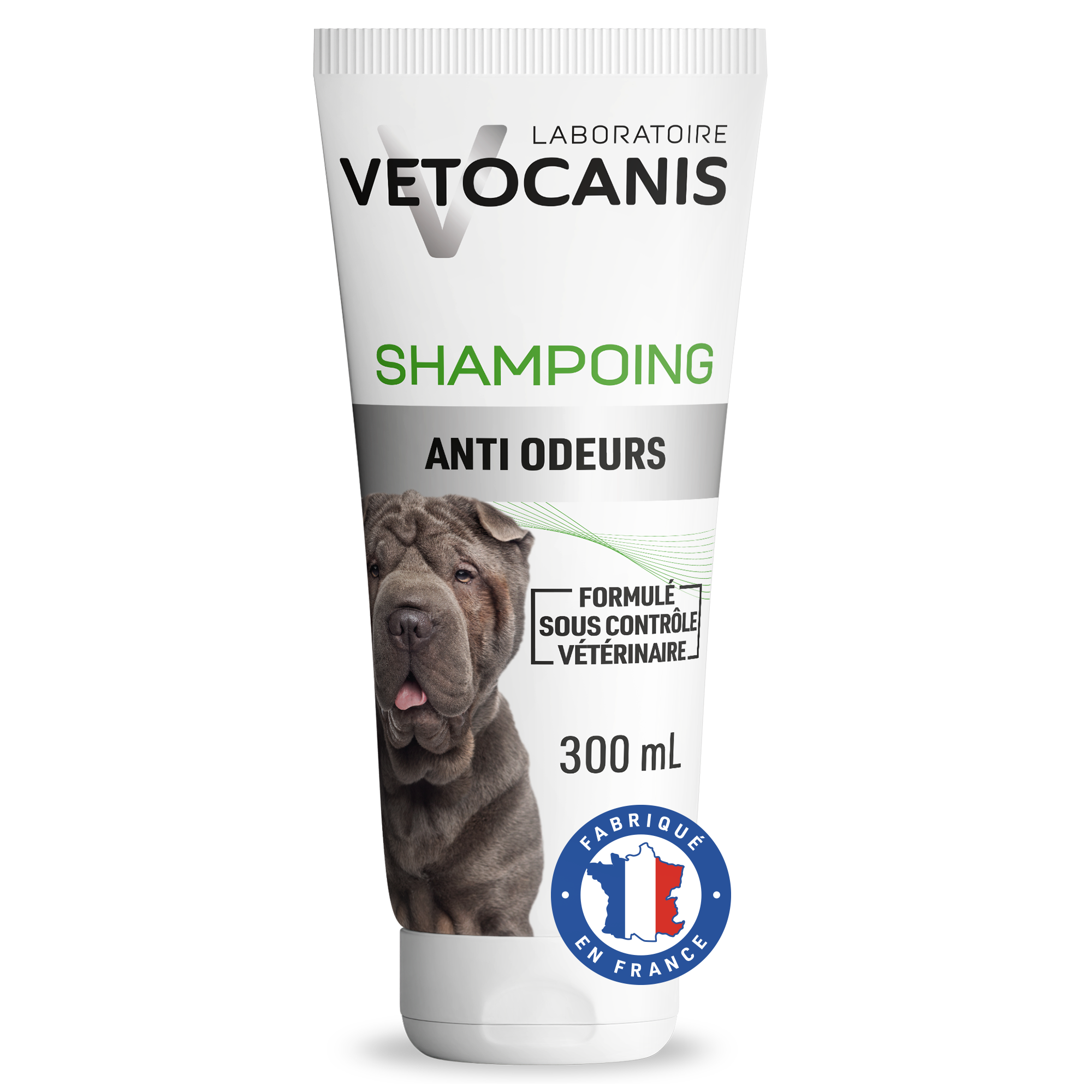 Shampoing Professionnel Anti-Odeurs pour Chien vetocanis