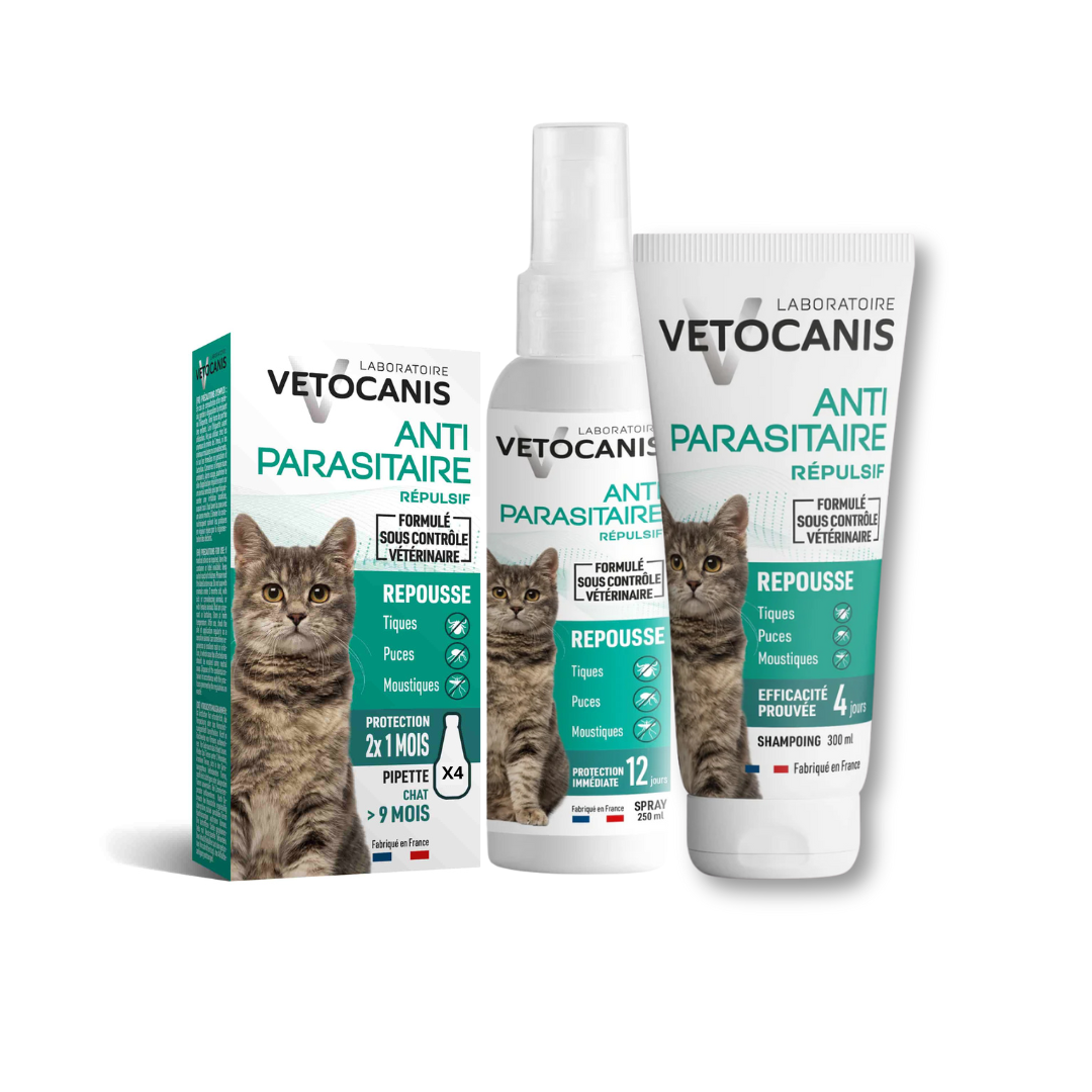 Kit Antiparasitaires Externes Chat