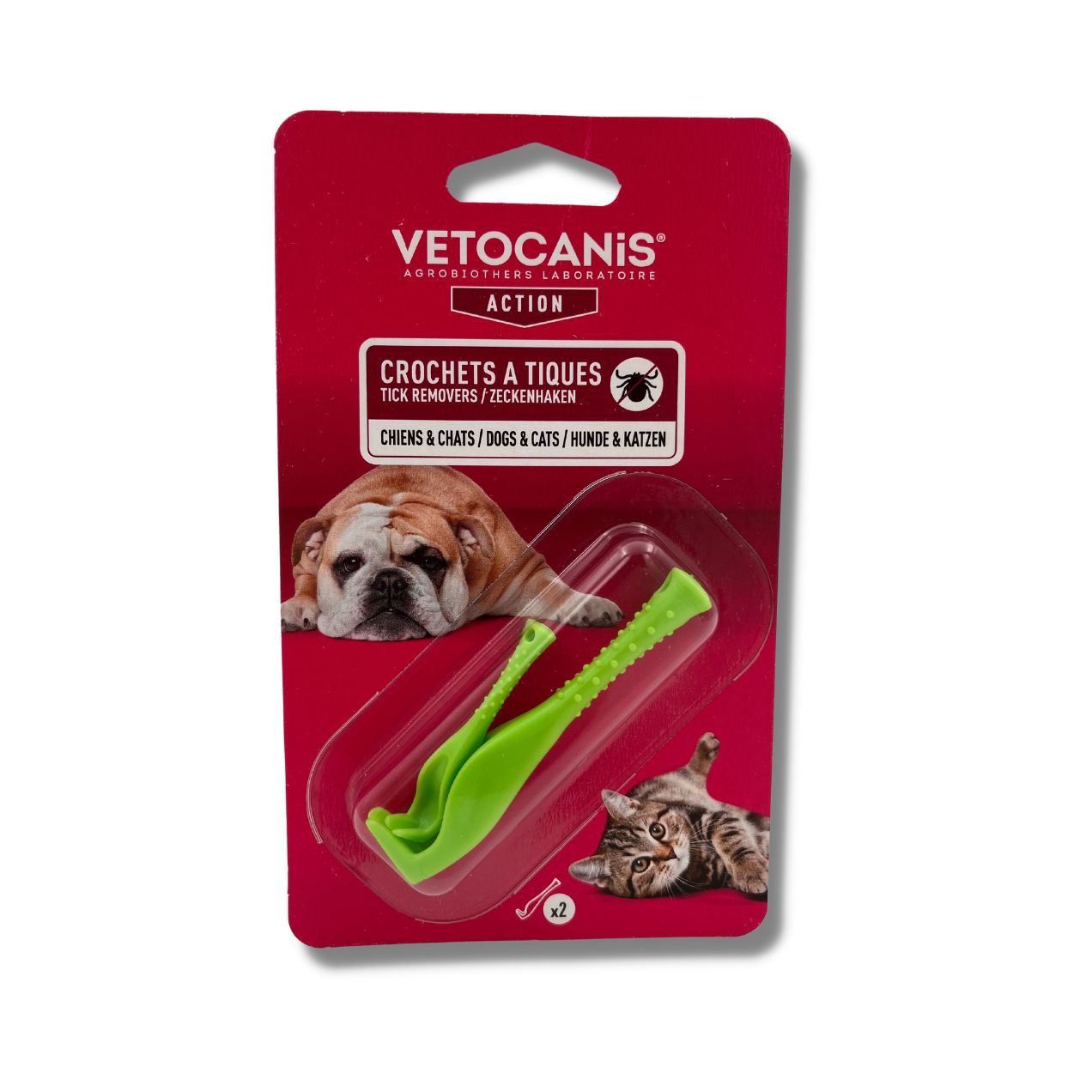 Tire-Tiques pour Chien et Chat - vetocanis